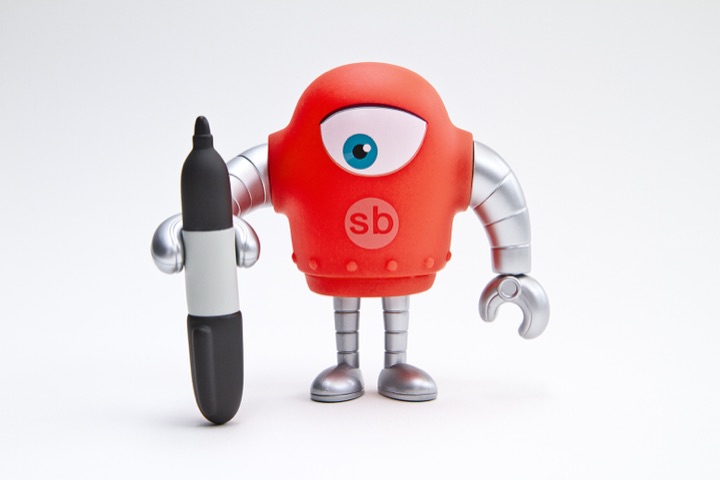 Sketchbot Designer Vinyl Toy — image 9