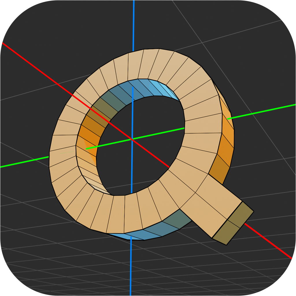 Quads logo · animated USDZ